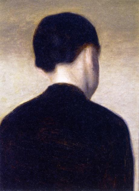 © Vilhelm Hammershøi. Vilhelm Hammershoi, peinture, artiste peintre, danemark