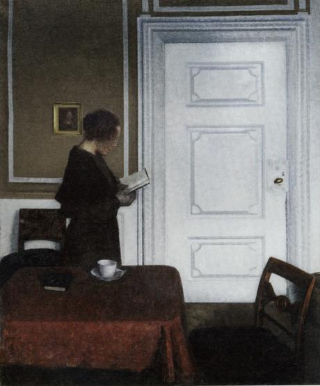 Vilhelm Hammershøi peintre du silence Vilhelm Hammershoi, peinture, artiste peintre, danemark
