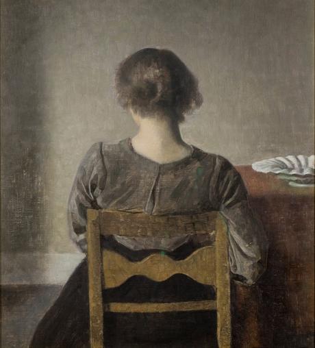 Vilhelm Hammershøi peintre du silence Vilhelm Hammershoi, peinture, artiste peintre, danemark