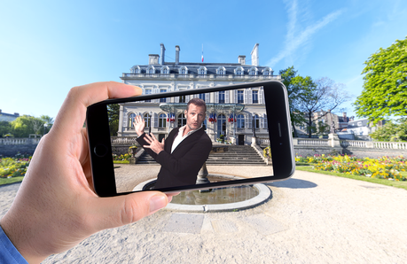 Visite de l’Avenue de Champagne d'Épernay à 360 ° sur votre iPhone