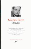 Georges Perec dans la Pléiade.