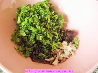 Chawan Mushi  (flan japonais) au Kale