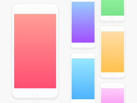 Wallpapers : De la couleur dans votre iPhone
