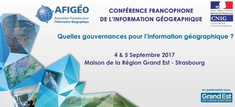 Préparez-vous pour la 1re Conférence francophone de l’information géographique !