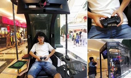 Chine : un centre commercial installe une « nurserie Geek » pour les maris