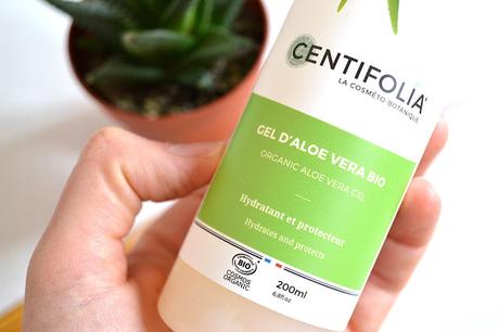 Mon soin multifonctions de l'été : le gel d'aloe vera de Centifolia