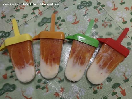 SUCETTES GLACÉES AUX NECTARINES / NECTARINES ICE POPS / PALETAS DE NECTARINAS / مصاصات الخوخ الناعم SUCETTES GLACÉES AUX NECTARINES / NECTARINES ICE POPS / PALETAS DE NECTARINAS / مصاصات الخوخ الناعم