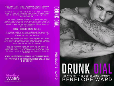 Cover Reveal : Découvrez la couverture du prochain roman de Pénélope Ward, Drunk Dilal