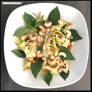 Salade de courgettes façon thaï