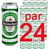 Bière - Pack x24 Heineken 50cl boite