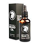 Spartan Beard Co. – Huile pour barbe – Pour que votre barbe soit plus forte, plus belle et plus séduisante que jamais – Garantie satisfait ou remboursé à 100%