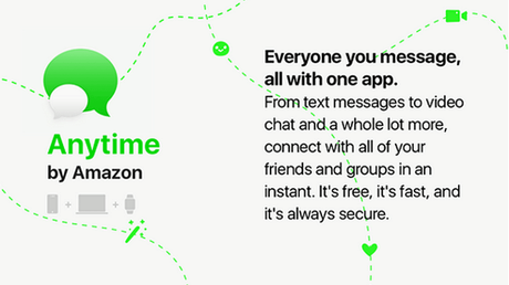 amazon anytime application messagerie - Anytime : la future application de messagerie d'Amazon ?