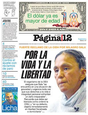 Les organisations internationales réclament la libération de Milagro Sala [Actu]