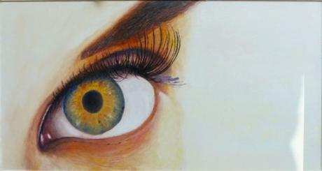 L'Oeil tournesol - Peinture de Serge Boisse