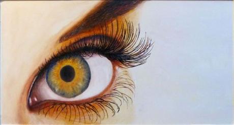 L'Oeil tournesol - Peinture de Serge Boisse