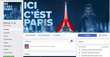 Le magnifique geste de Neymar sur Facebook pour le PSG ! Le magnifique geste de Neymar sur Facebook pour le PSG !