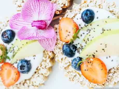 Petit-déjeuner Vegan : La Galette de muesli fruitée homemade