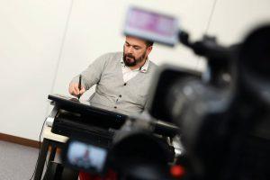 15 ans de métier Jean-François Van de Poël - Les premières formations Multimédia dans le studio. eCampus - IFRES - ULg (2014)