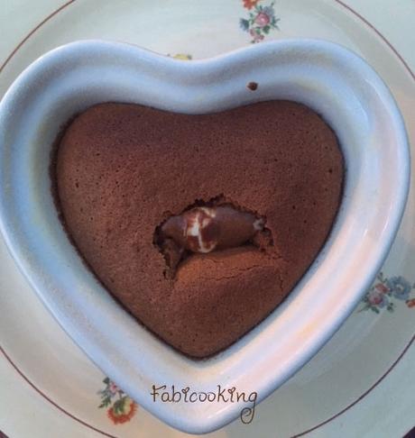 Coeur coulant chocolat au Marshmallow