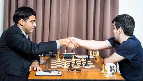 Ronde 7: victoire facile de Viswanathan Anand sur Ian Nepomniachtchi - Photo © site officiel
