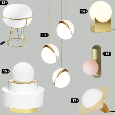 Ma wishlist déco : Focus sur de magnifiques lampes « Globe » Wishlist déco luminaire globe