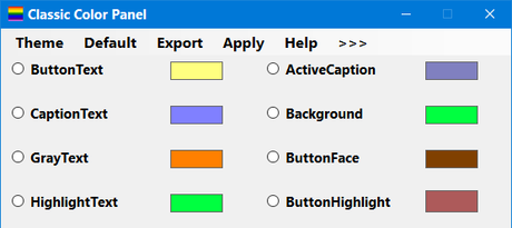 Classic Color Panel LightBulb