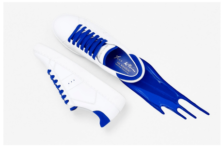 La première basket J.M. Weston : la basket Bleu Klein® La première basket J.M. Weston : la basket Bleu Klein®