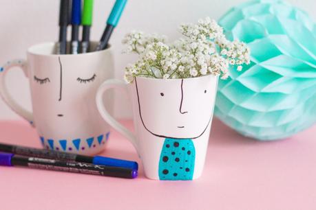 [ DIY ] Customiser des Mugs avec des feutres pour porcelaine
