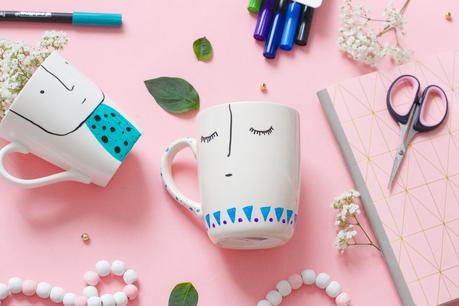[ DIY ] Customiser des Mugs avec des feutres pour porcelaine