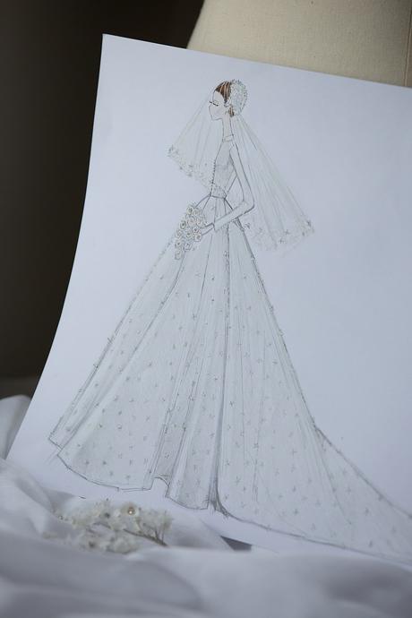 DIOR présente la robe de mariée de MIRANDA KERR