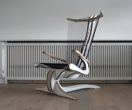 Hippokamp Lounge Chair par Peter Qvist Hippokamp Lounge Chair par Peter Qvist