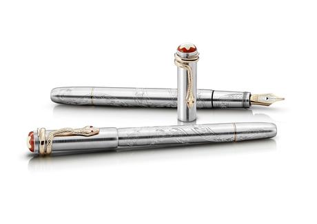 Montblanc : Héritage Rouge & Noir Tropic Brown et Solitaire Serpent Limited  Edition 1906