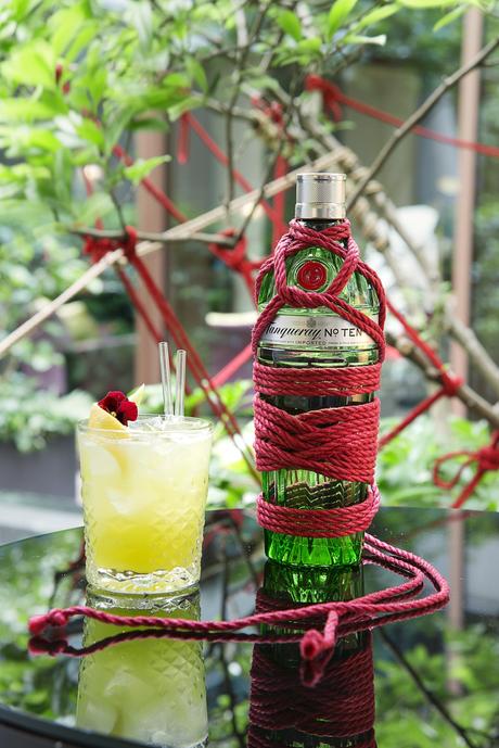 The Red Garden de Christophe Gautrand pour Tanqueray au Mandarin Oriental, Paris