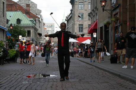 L’art en relation : Li diab’là une performance de Christian Bertin.