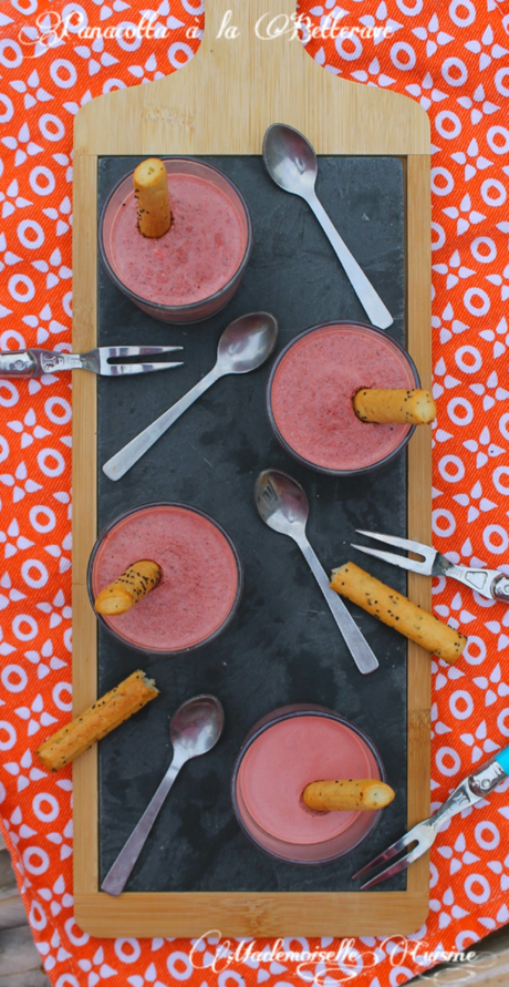 Panacotta à la betterave Panacotta à la betterave