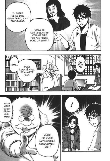 Page du Discours de la méthode par Decartes chez Soleil Manga