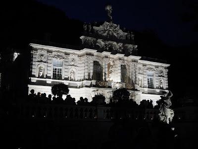 König-Ludwig.-Nacht in Schloss Linderhof. Impressions photographiques.25.08.2017.