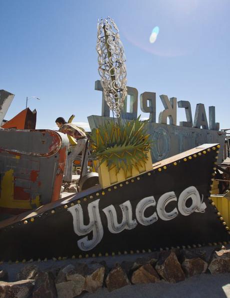 Un cimetière de néons à Las Vegas Un cimetière de néons à Las Vegas