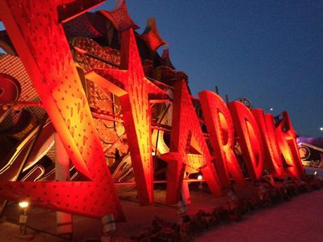 Un cimetière de néons à Las Vegas Un cimetière de néons à Las Vegas