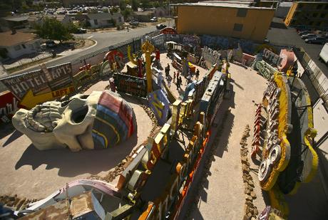 Un cimetière de néons à Las Vegas Un cimetière de néons à Las Vegas