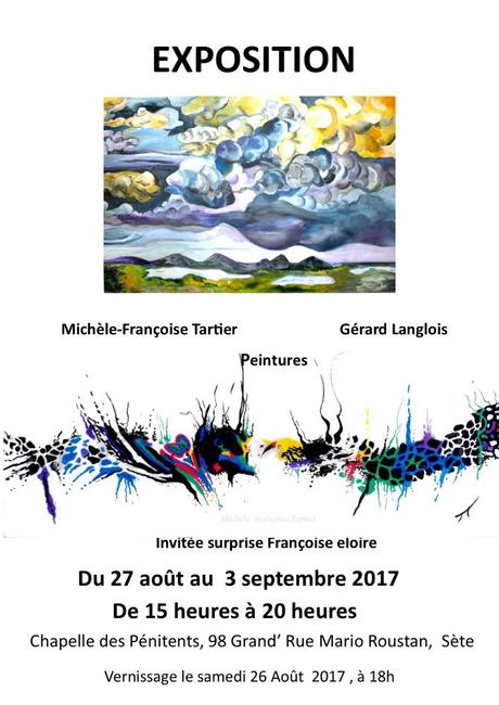 Sète – EXPOSITION Michèle-Françoise Tartier et Gérard Langlois