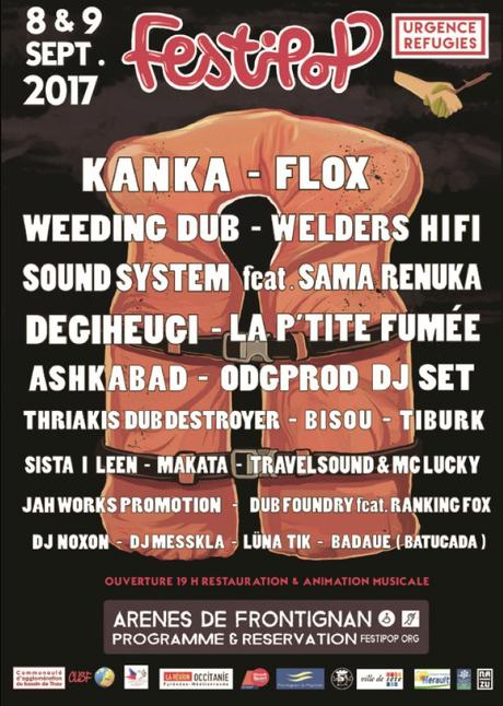 FESTIPOP 2017 les 8 et 9 septembre à Frontignan FESTIPOP 2017 les 8 et 9 septembre à Frontignan