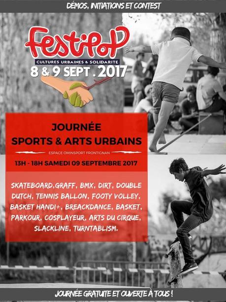 FESTIPOP 2017 les 8 et 9 septembre à Frontignan FESTIPOP 2017 les 8 et 9 septembre à Frontignan