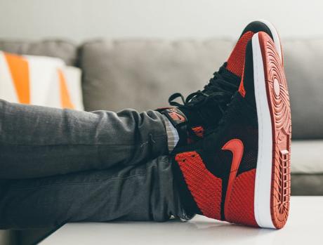 Air Jordan 1 Flyknit Bred : Release Date Air Jordan 1 Flyknit Bred