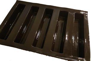 Moelleux aux fruits dans nouveau moule cake longs Flexipan Moelleux aux fruits dans nouveau moule cake longs Flexipan