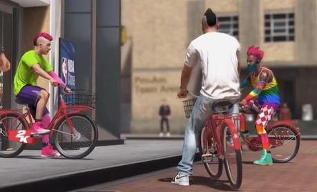 Quand NBA2K18 prend des airs de GTA Quand NBA2K18 prend des airs de GTA