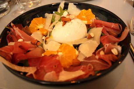 Salade burrata & speck © Gourmets&Co