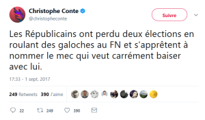 A #LR, une clause Beethoven pour une droite sourde… et xénophobe. A #LR, une clause Beethoven pour une droite sourde… et xénophobe.