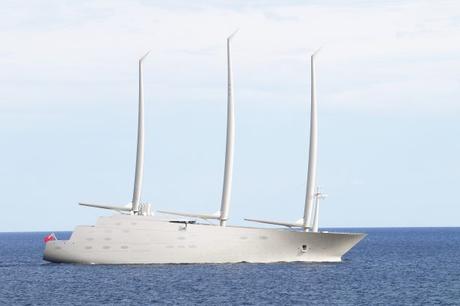 Un bateau unique et au design surprenant - le plus grand yacht à voile du monde - sailing yacht A