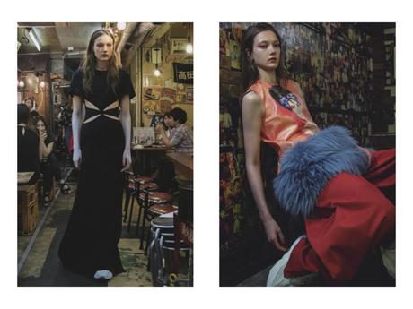 la Weave Runner de Kanye West dans un éditorial de Vogue la Weave Runner de Kanye West